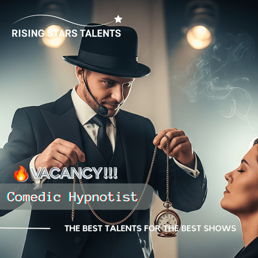 Comedic Hypnotist Jobs