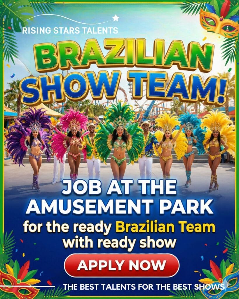 Brazilian, Samba & Latin Show Dancer Jobs