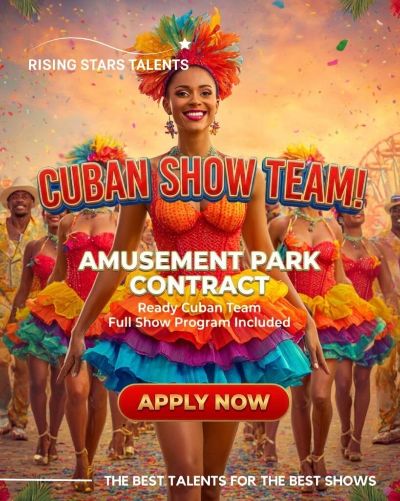 Cuban Show Group Dance Jobs