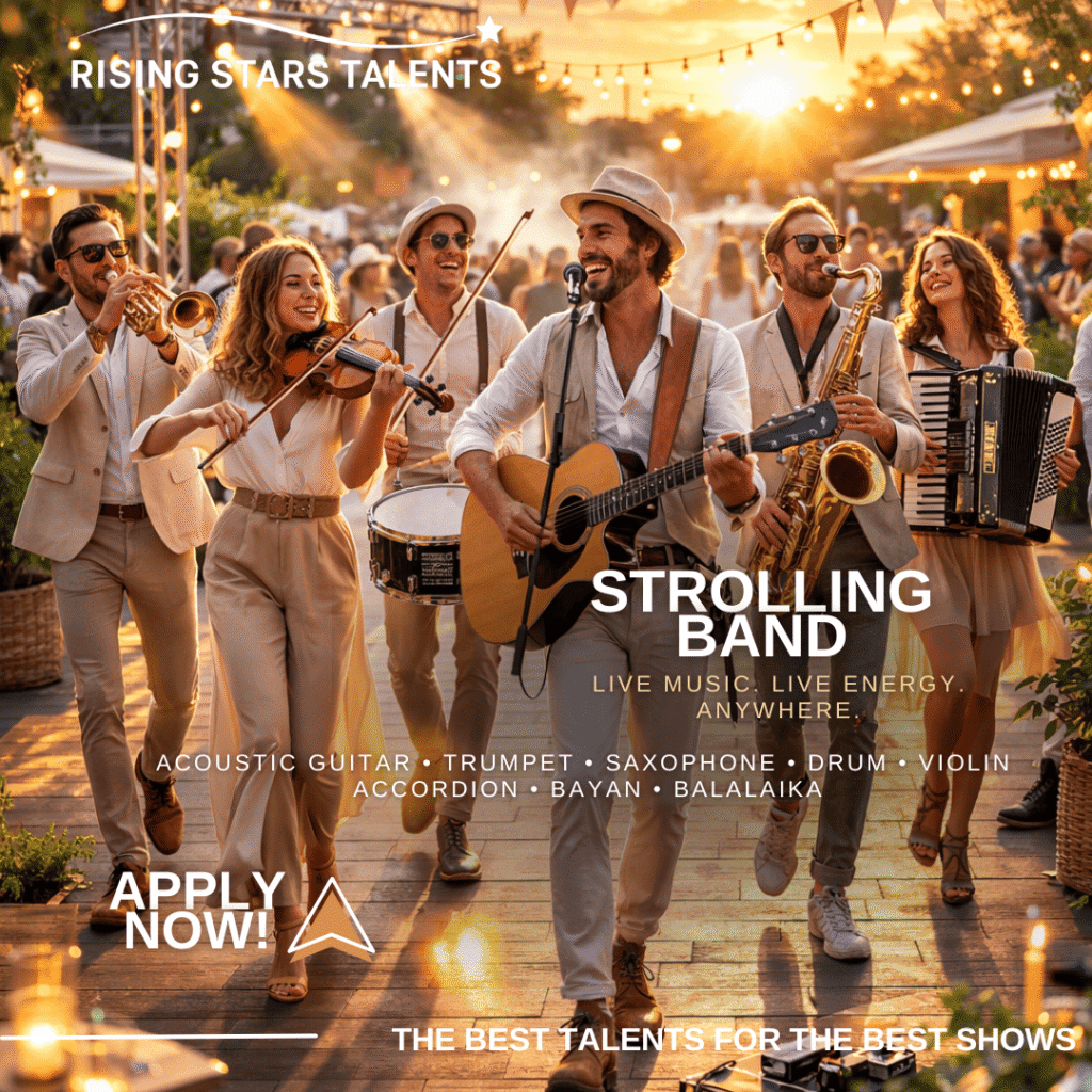 Strolling Band Jobs