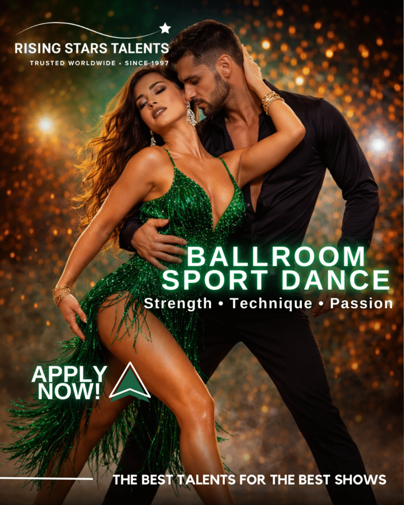 Ballroom and Latin Dance Jobs in Theme Parks