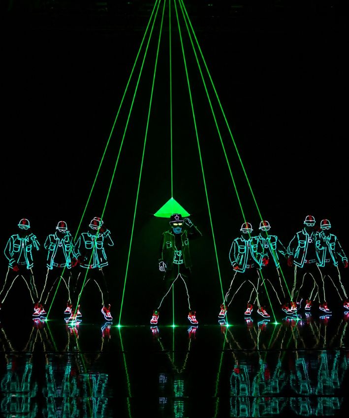 LED Laser Show 8001957