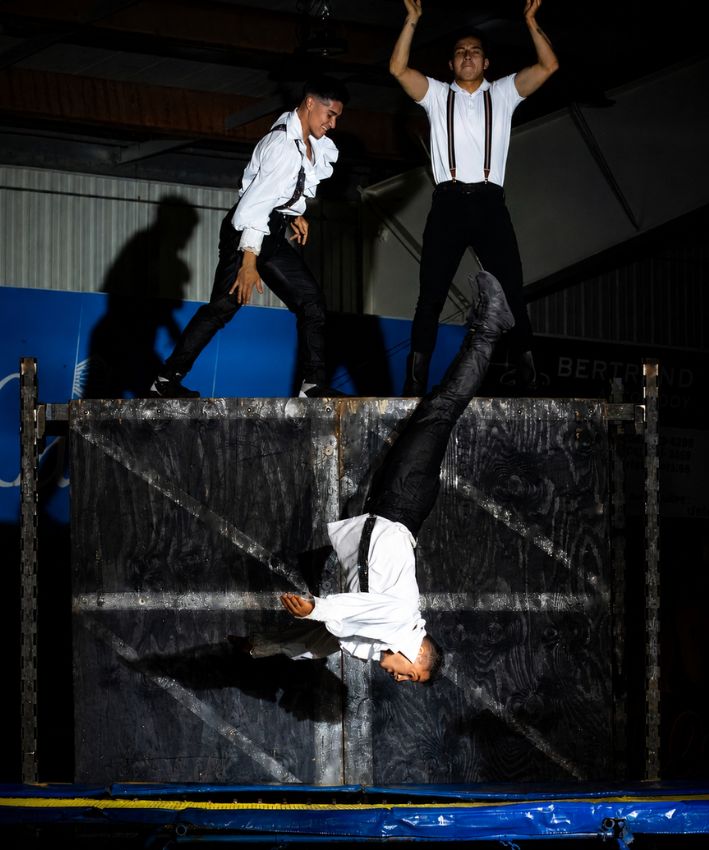 Russian Swing & Trampoline Act 8002033